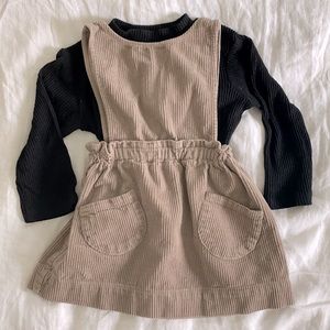Zara Girl's Dress with Top | 18-24 month